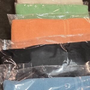 JUEGO TOALLA Y TOALLON 440GR