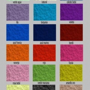 TOALLA DOBLE FELPA COLOR CLARO