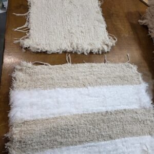 ALFOMBRAS RUSTICAS 45 X 60 BICOLOR